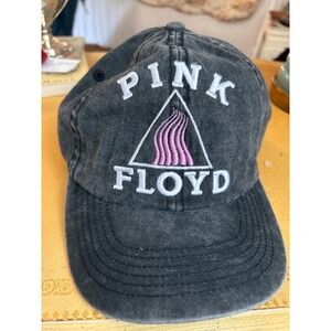 Pink Floyd‎ Hat OSFM Black 100% Cotton Embroidered Logo Officially Licensed New